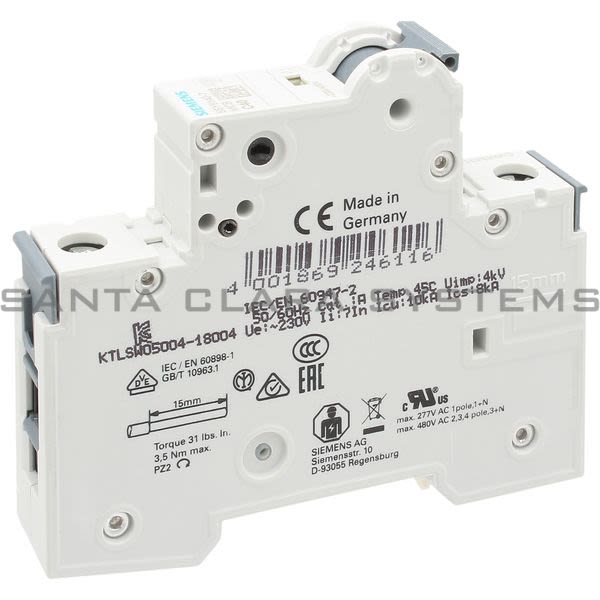 Siemens 5SY6140-7 Circuit Breaker | 5SY6140-7 Product Image