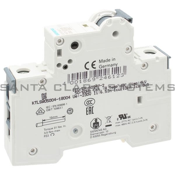 Siemens 5SY6150-7 Circuit Breaker | 5SY6 150-7 Product Image