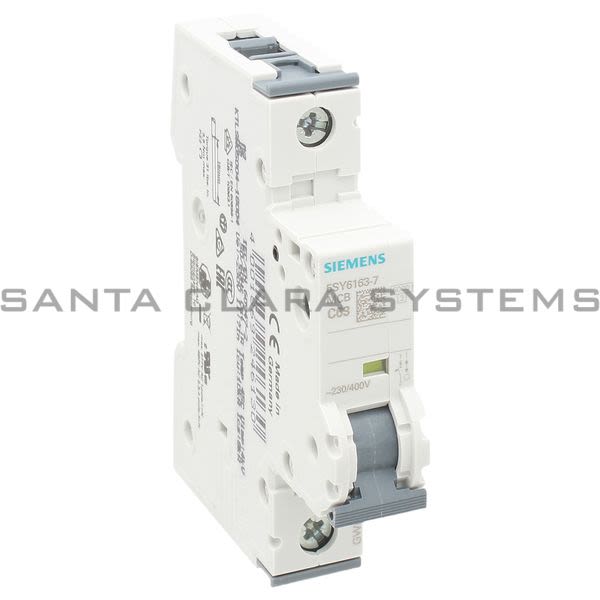 Siemens 5SY6163-7 Circuit Breaker | 5SY6163-7 Product Image