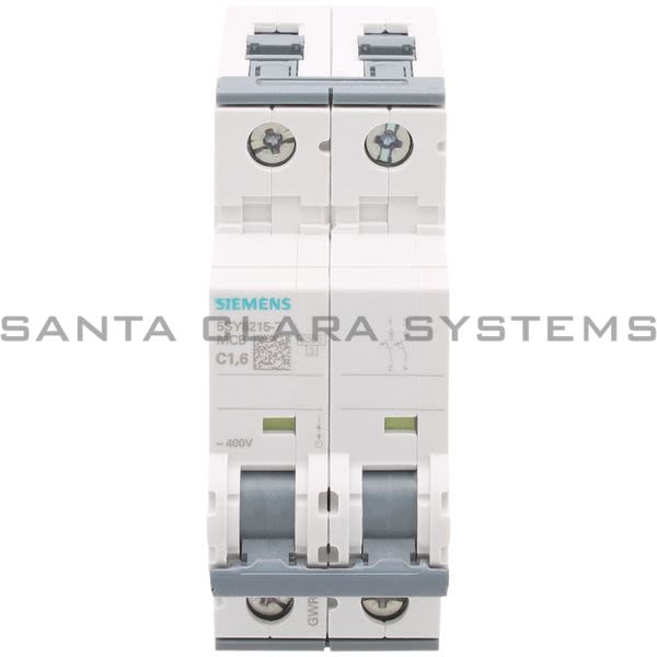 Siemens 5SY6215-7 Circuit Breaker Product Image