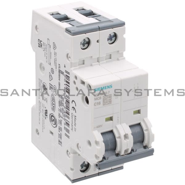 Siemens 5SY6216-7 Circuit Breaker Product Image