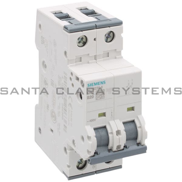 Siemens 5SY6220-6 Circuit Breaker Product Image