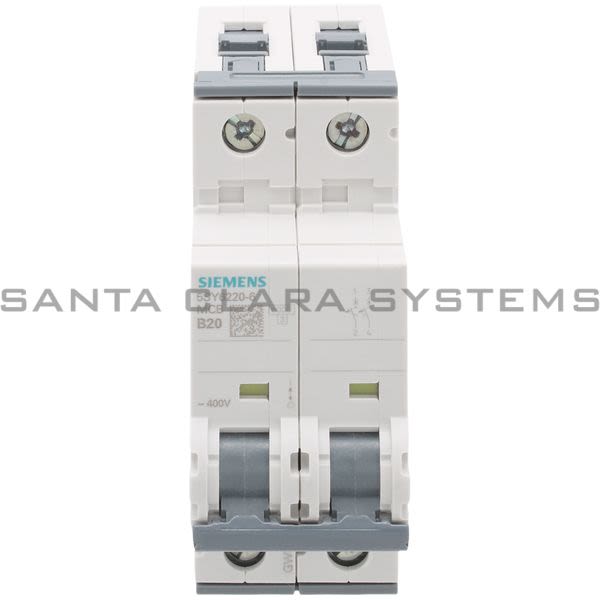 Siemens 5SY6220-6 Circuit Breaker Product Image