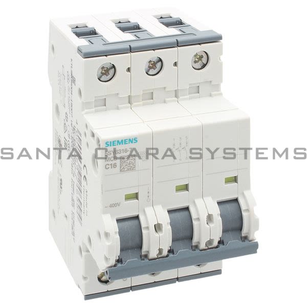 Siemens 5SY6316-7 Circuit Breaker | 5SY6316-7 Product Image