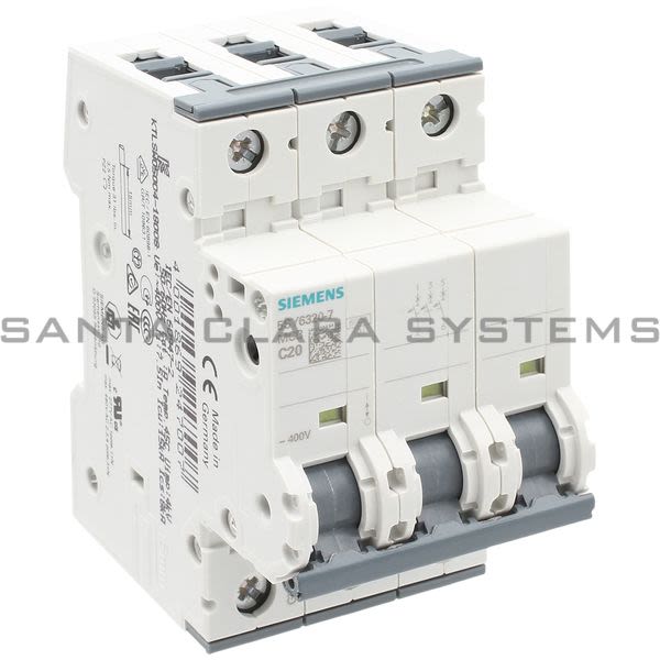 Siemens 5SY6320-7 Circuit Breaker Product Image
