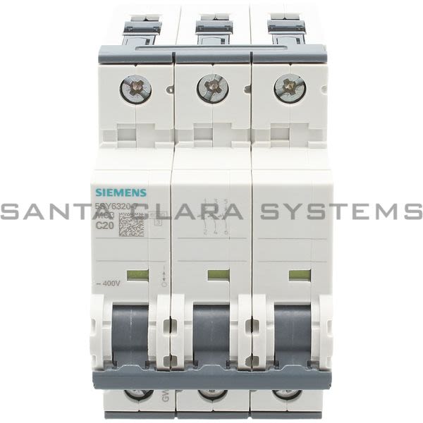 Siemens 5SY6320-7 Circuit Breaker Product Image