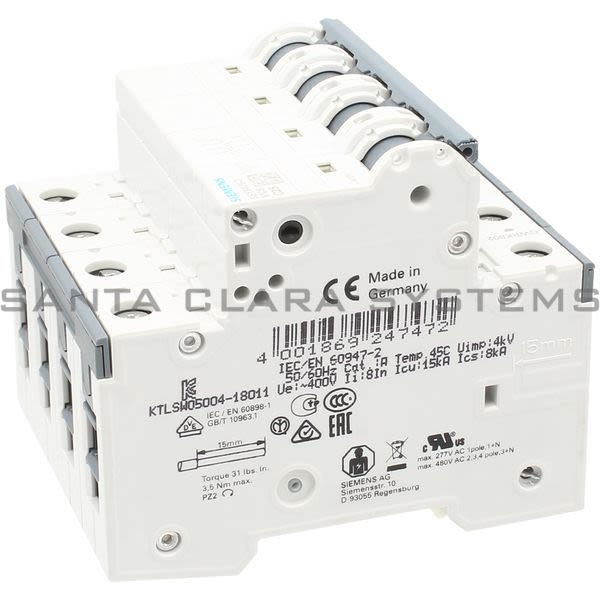 Siemens 5SY6425-7 Circuit Breaker Product Image