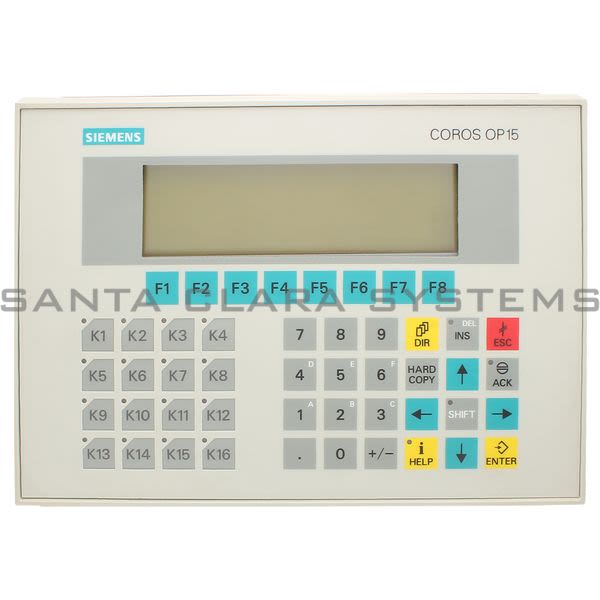Siemens 6AV3515-1MA20-1AA0 Operator Panel OP 15-C1 Product Image