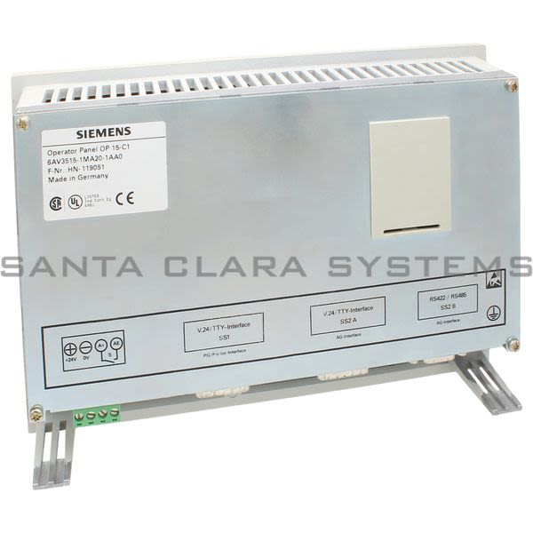 Siemens 6AV3515-1MA20-1AA0 Operator Panel OP 15-C1 Product Image