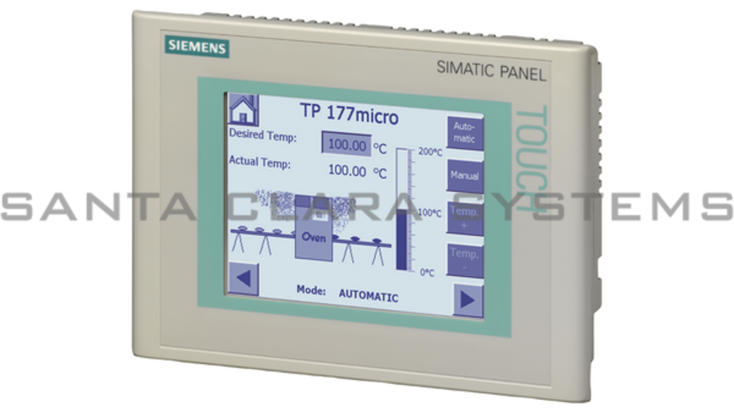 Siemens 6AV6640-0CA11-0AX1 Touch Panel Product Image