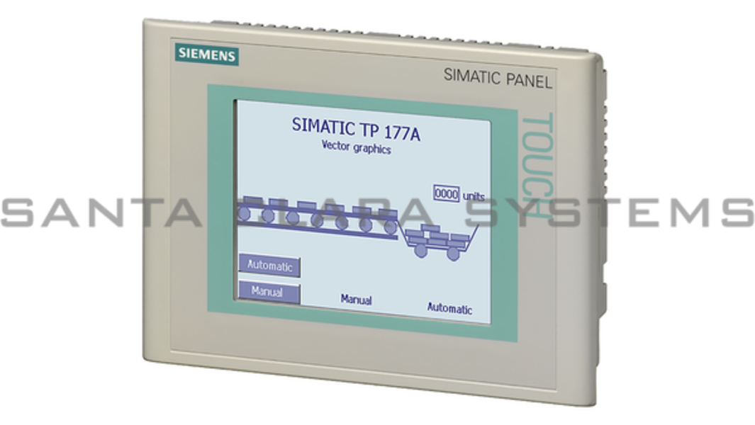 Siemens 6AV6642-0AA11-0AX1 Operator Interface Touch Panel | TP177A | 6AV6642-0AA11-0AX1 Product Image