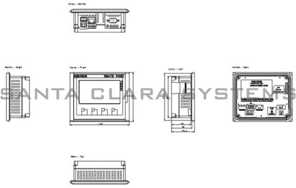 Siemens 6AV6642-0BD01-3AX0 Control Product Image