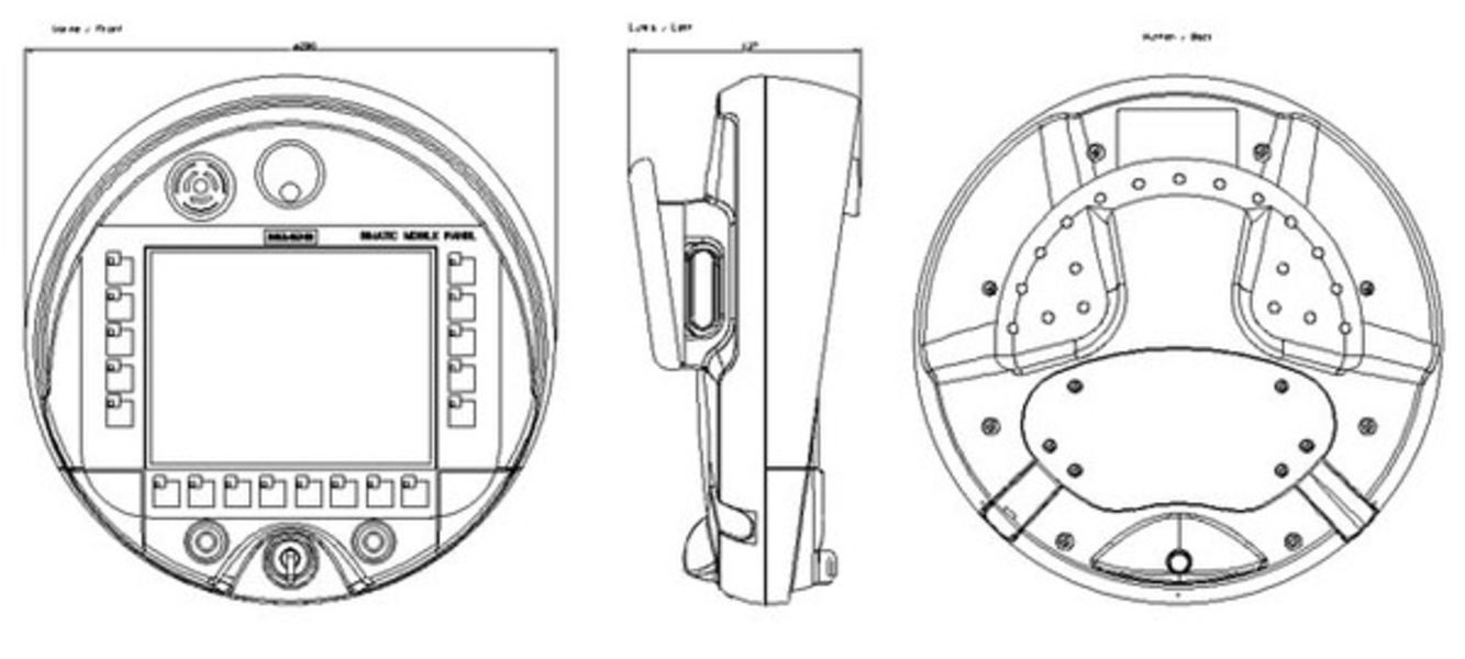 Siemens 6AV6645-0CC01-0AX0 Mobile Panel Product Image