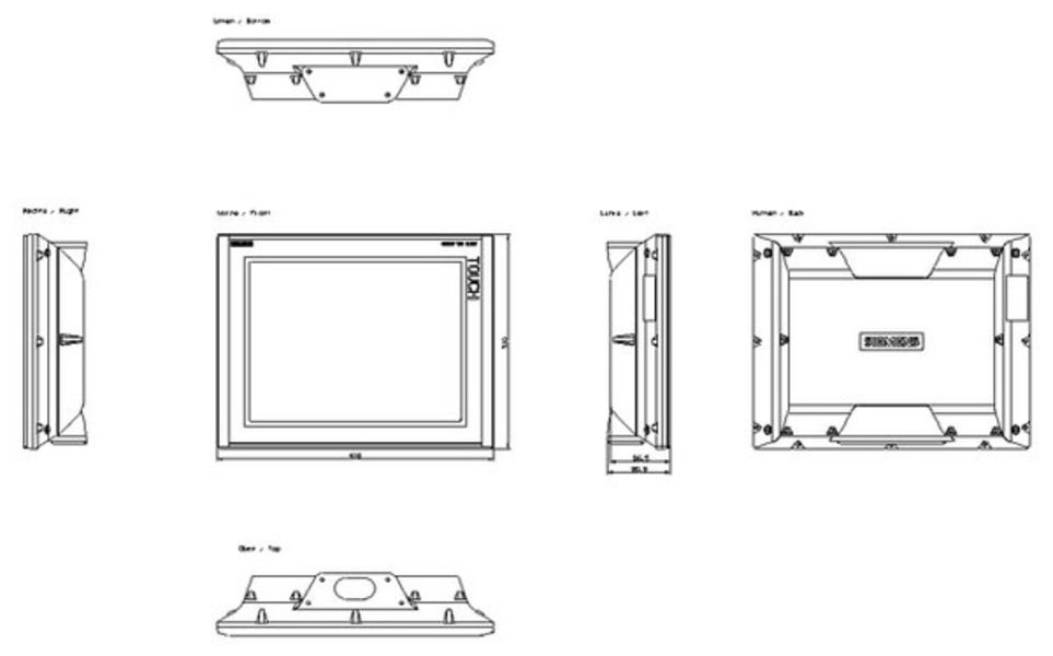 Siemens 6AV6646-2AB21-2AX0 Control Product Image