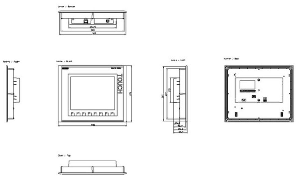 Siemens 6AV6647-0AF11-3AX0 Control Product Image