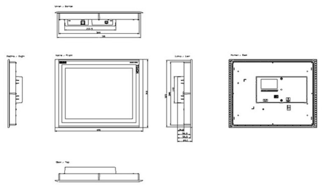 Siemens 6AV6647-0AG11-3AX0 Control Product Image