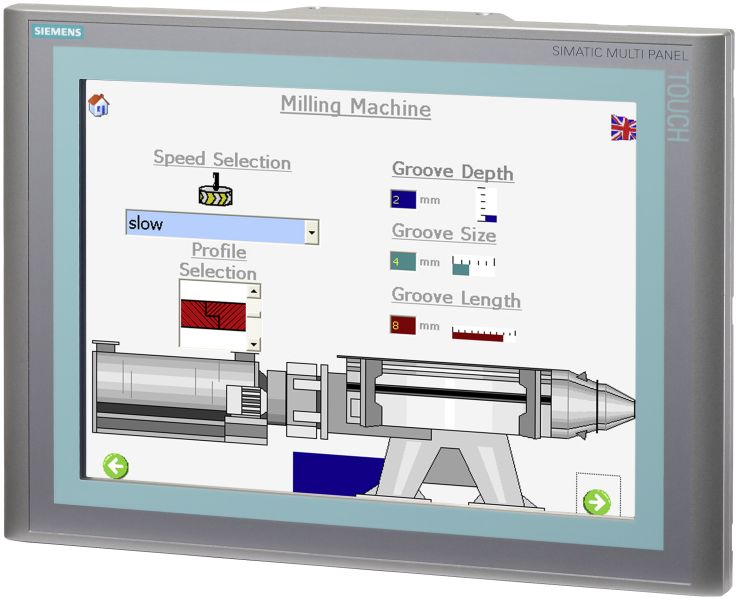 Siemens 6AV6644-2AB01-2AX0 Control Product Image