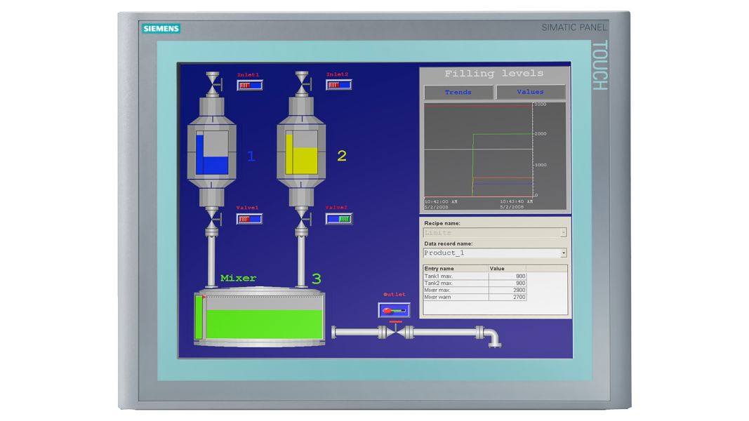 Siemens 6AV6647-0AG11-3AX0 Control Product Image