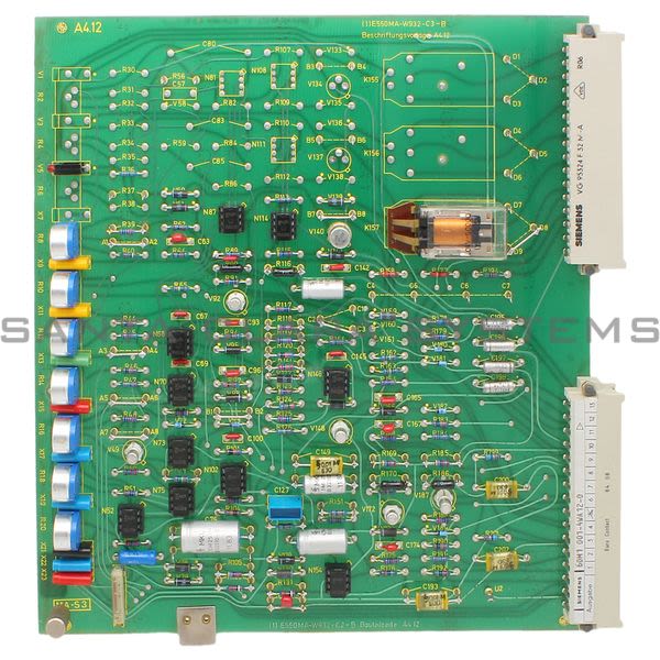 Siemens 6DM1001-4WA12-0 PC Motor Drive Control Board Product Image