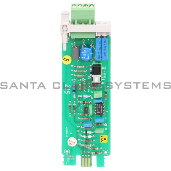 Siemens 6DR2800-8R-AH Resistance Transmitter Product Image