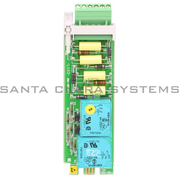 Siemens 6DR2801-8D Input/Output Module for Output of Limit Alarms With 2 Output Relays Product Image