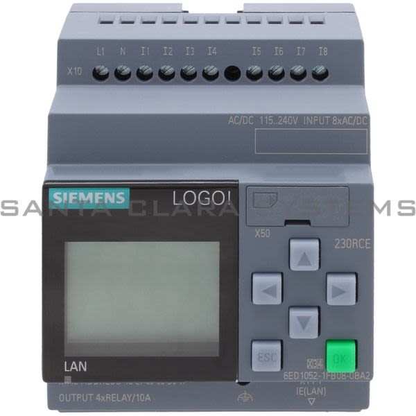 Siemens 6ED1052-1FB08-0BA2 Logic Module Product Image
