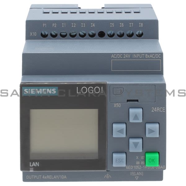 Siemens 6ED1052-1HB08-0BA0 Logic Module | 6ED1052-1HB08-0BA0 Product Image