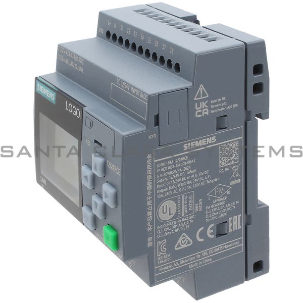 Siemens 6ED1052-1MD08-0BA1 Logic Module Product Image