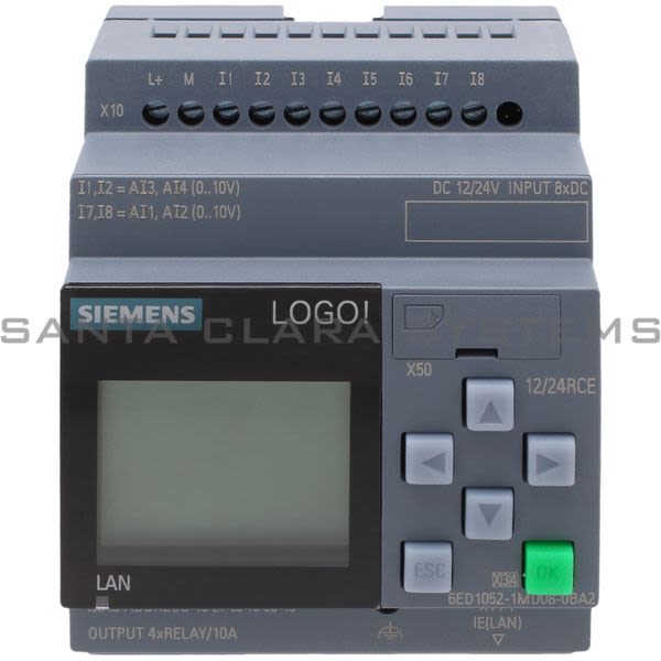 Siemens 6ED1052-1MD08-0BA2 Logic Module Product Image