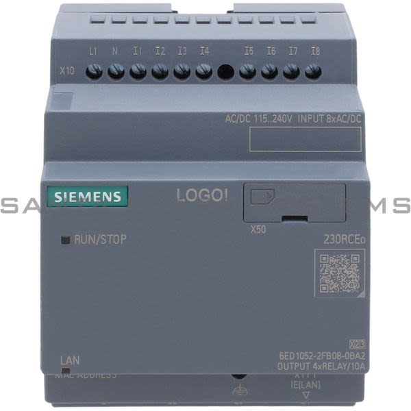 Siemens 6ED1052-2FB08-0BA2 Logic Module Product Image