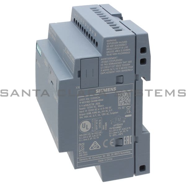Siemens 6ED1052-2MD08-0BA0 I/O Module | 6ED1052-2MD08-0BA0 Product Image