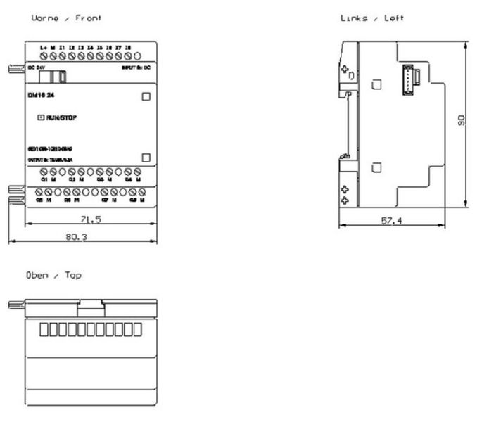 Siemens 6ED1055-1CB10-0BA0 Expansion Module Product Image