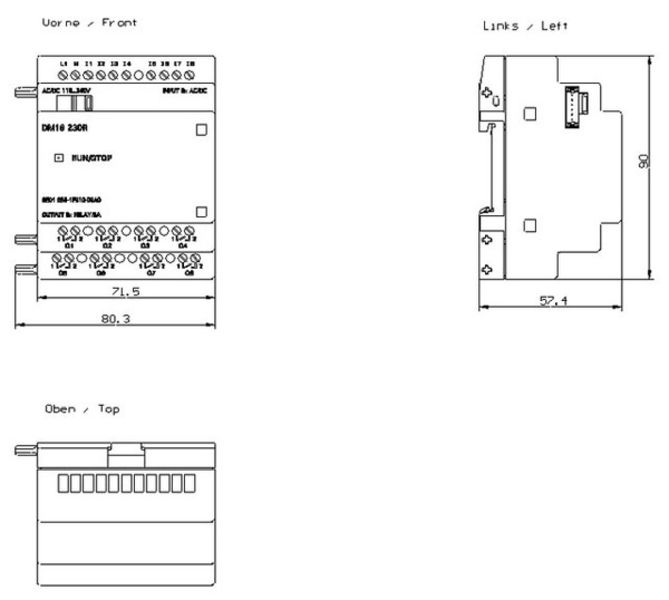 Siemens 6ED1055-1FB10-0BA0 Expansion Module | Logo | 6ED1055-1FB10-0BA0 Product Image