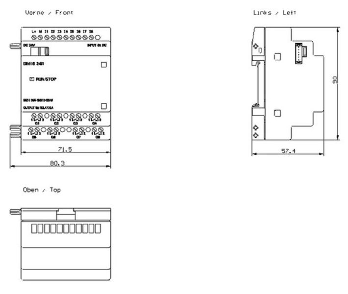 Siemens 6ED1055-1NB10-0BA0 Expansion Module | Logo | 6ED1055-1NB10-0BA0 Product Image