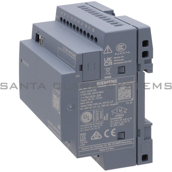Siemens 6ED1055-1NB10-0BA2 Expansion Module | Logo | 6ED1055-1NB10-0BA2 Product Image