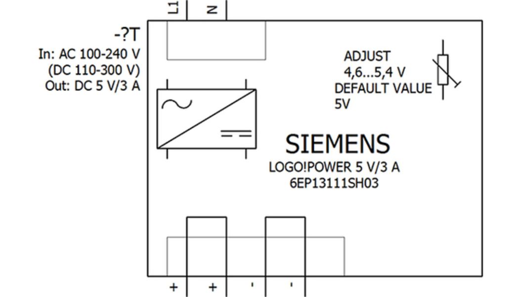 Siemens 6EP1311-1SH03 Power Supply | 6EP1311-1SH03 Product Image