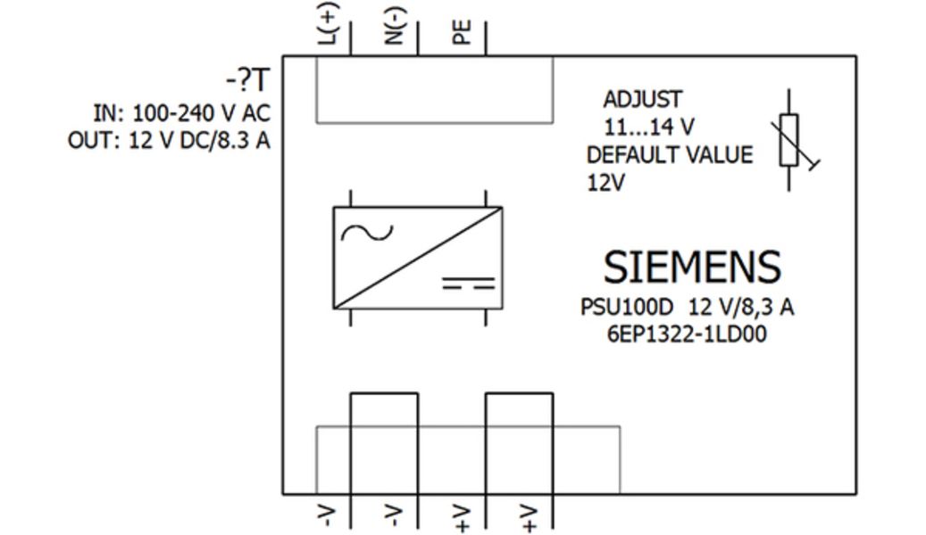 Siemens 6EP1322-1LD00 Power Supply Product Image