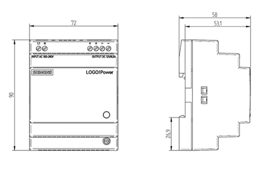 Siemens 6EP1322-1SH03 Control Product Image