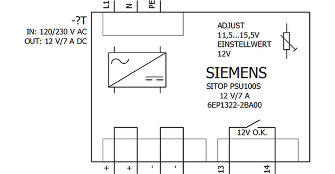 Siemens 6EP1322-2BA00 Control Product Image