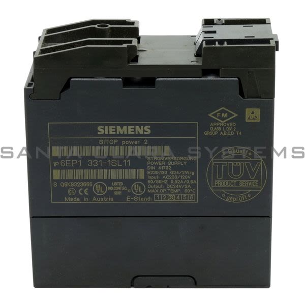 Siemens 6EP1331-1SL11 Power Supply | 6EP1331-1SL11 Product Image