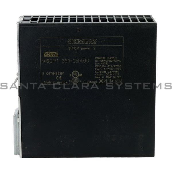 Siemens 6EP1331-2BA00 Power Supply | 6EP1331-2BA00 Product Image