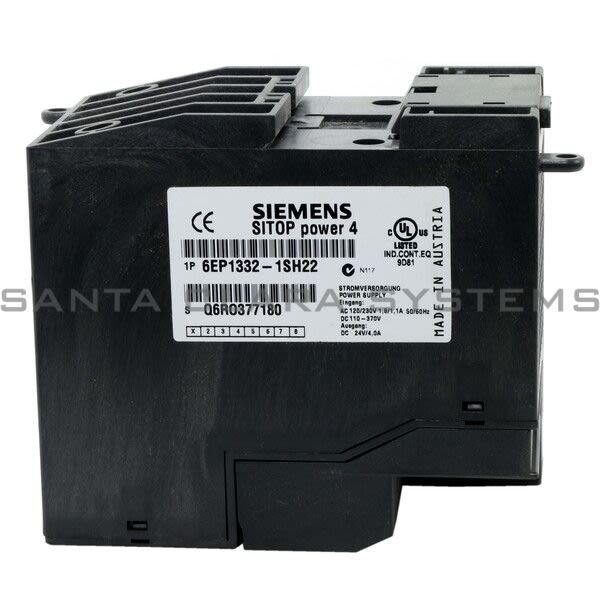 Siemens 6EP1332-1SH22 Power Supply | SITOP | 6EP1332-1SH22 Product Image