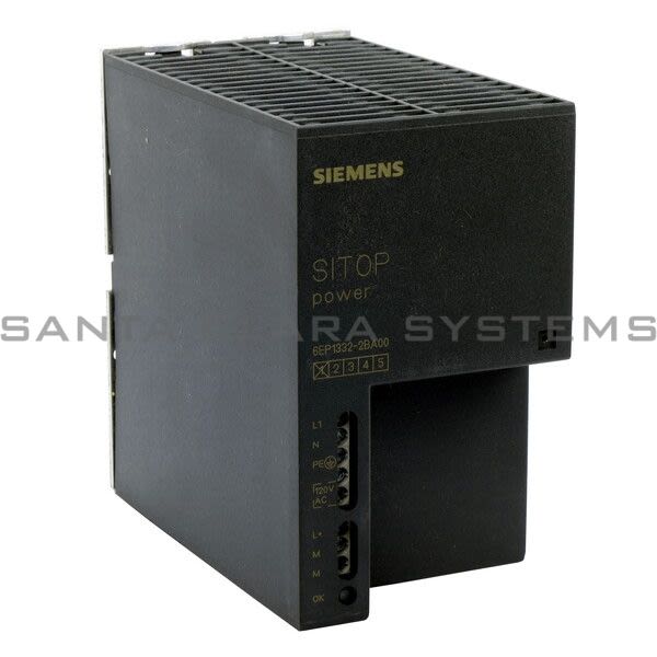 Siemens 6EP1332-2BA00 Power Supply | SITOP Power 4 Product Image