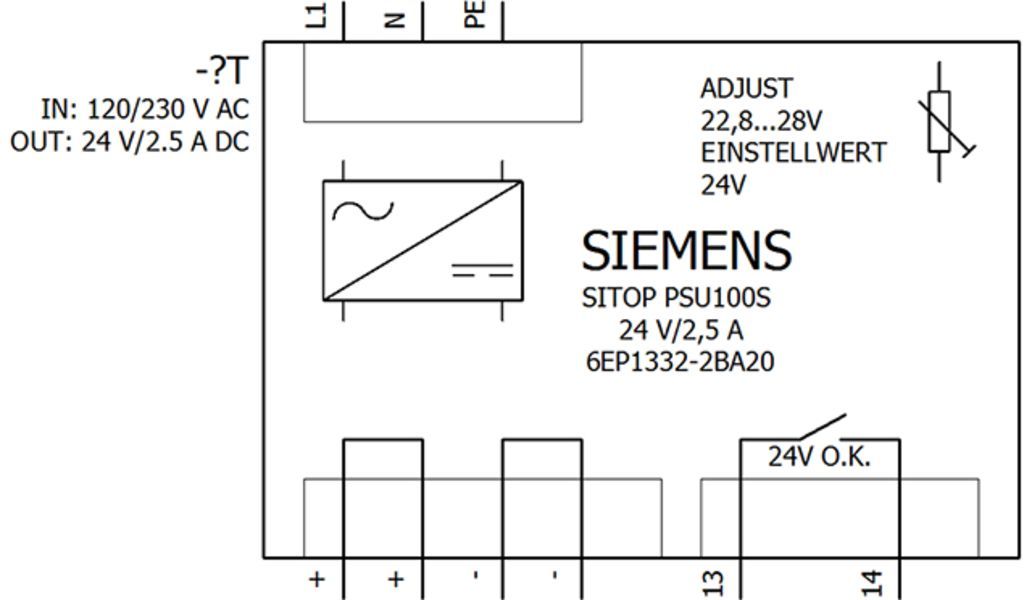 Siemens блок питания схема