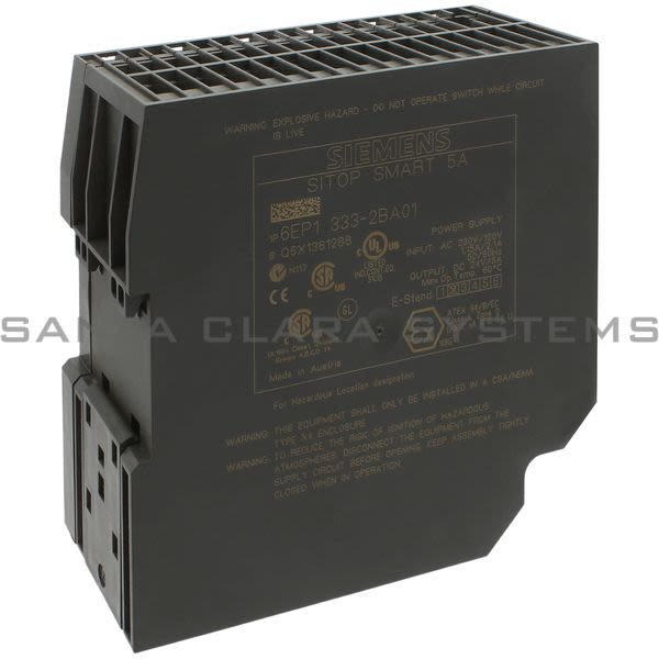 Siemens 6EP1333-2BA01 Power Supply | SITOP Smart | 6EP1333-2BA01 Product Image