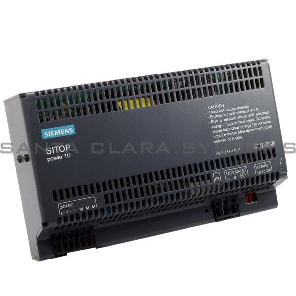 Siemens 6EP1334-1AL11 Power Supply | SITOP Power 10 | 6EP1334-1AL11 Product Image