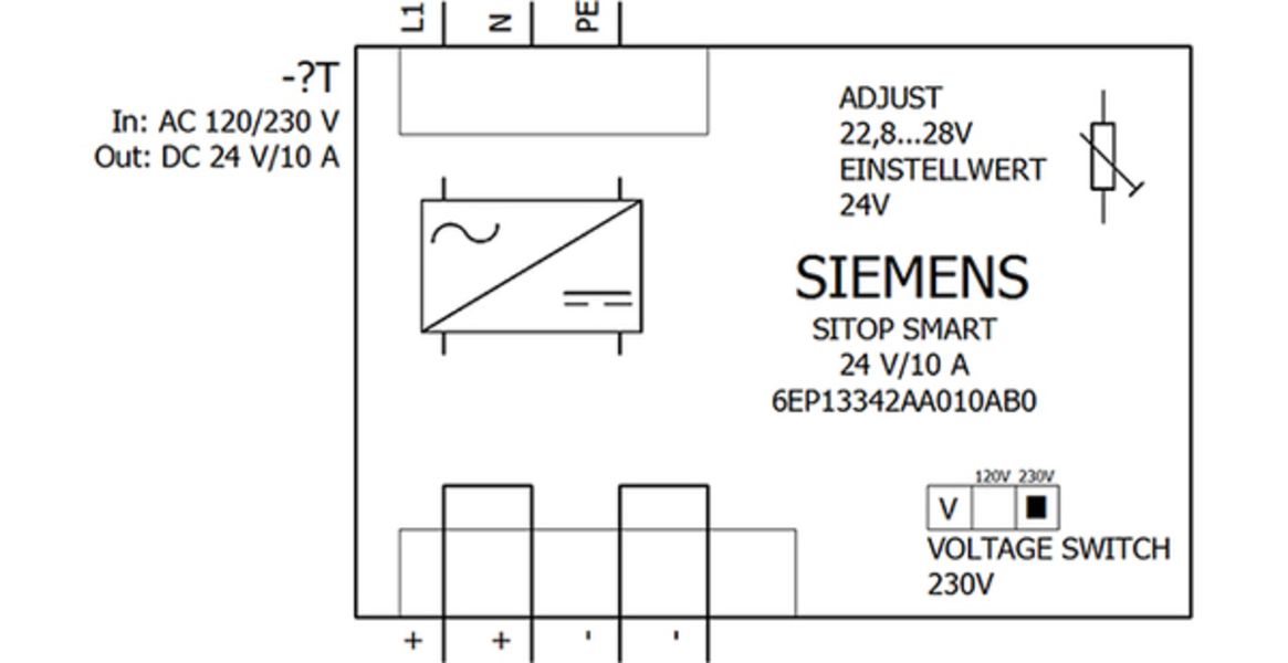 Siemens 6EP1334-2AA01-0AB0 Power Supply | 6EP1334-2AA01-0AB0 Product Image