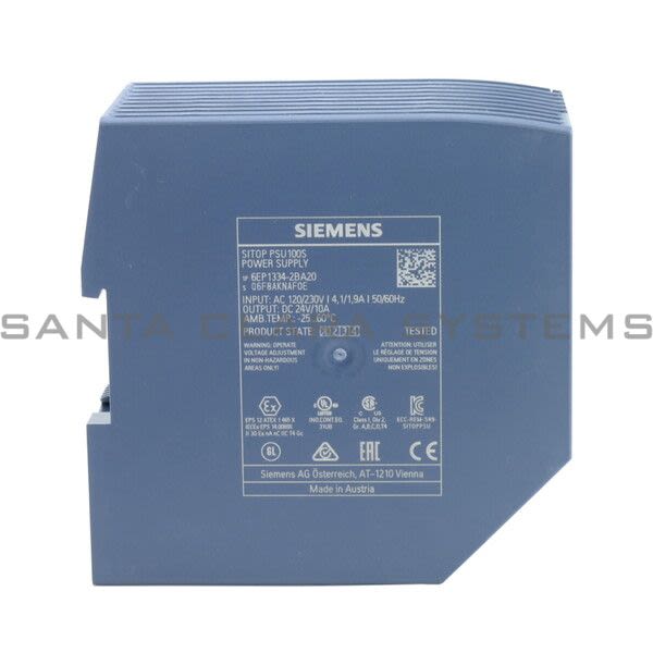 Siemens 6EP1334-2BA20 Power Supply | 6EP1334-2BA20 Product Image