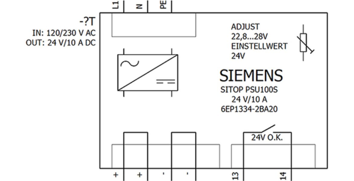Siemens 6EP1334-2BA20 Power Supply | 6EP1334-2BA20 Product Image
