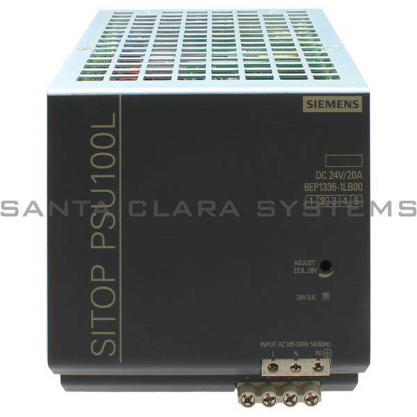 Siemens 6EP1336-1LB00 Power Supply | SITOP PSU100L | 6EP1336-1LB00 Product Image
